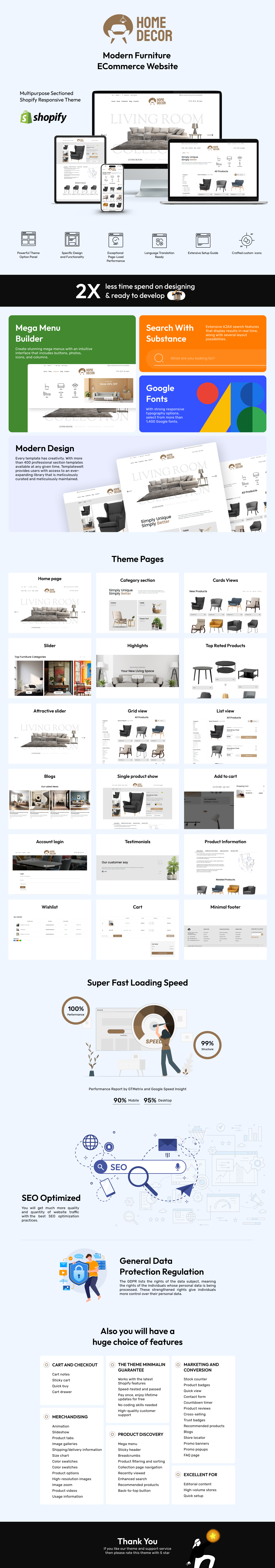 Home Decore Presentational Shopify